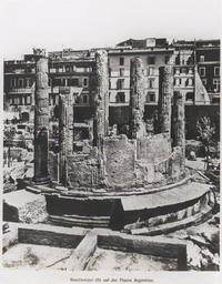 Largo Argentina dall'alto